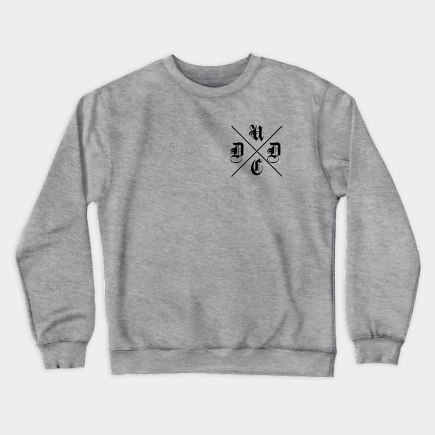 DUDC Cross Crewneck Sweatshirt by Dead Until Dark Clothing